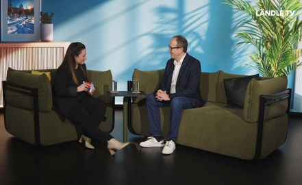 Andreas Prenn live beim "Ländle Talk"